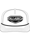 Talladega Superspeedway Hitch Rope Hat by '47 Brand In White - Front View Mockup
