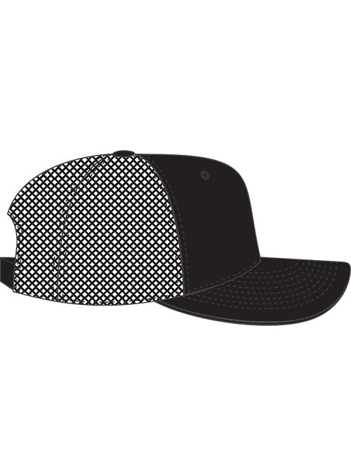 Talladega Superspeedway Domestic Arid Trucker Hat by '47 Brand In Black - Right Side View Mockup