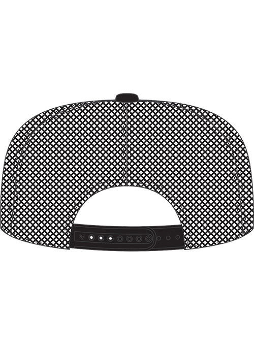 Talladega Superspeedway Domestic Arid Trucker Hat by '47 Brand In Black - Back View Mockup