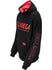 Talladega Superspeedway Embossed Hoodie in Black - Left Side View