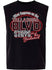 Talladega Superspeedway Neon Boulevard Tank Top in Black - Front View