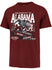 Talladega Superspeedway Roll Tide Mascot T-Shirt by '47 Brand in Red - Front View