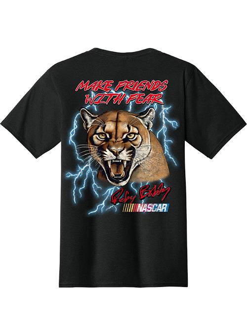 Talladega Superspeedway Cougar Black T-Shirt - Back View