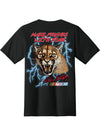 Talladega Superspeedway Cougar Black T-Shirt - Back View