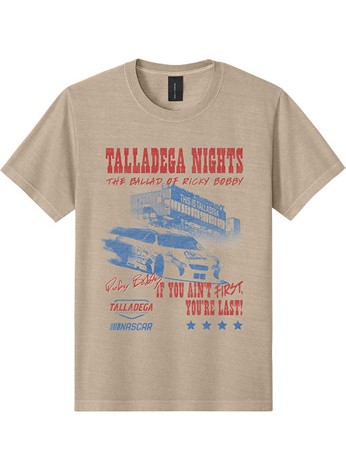 2026 Talladega Superspeedway Ballad of Ricky Bobby Tan T-Shirt