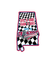Talladega State Outline Checkered Foil Magnet - Front View