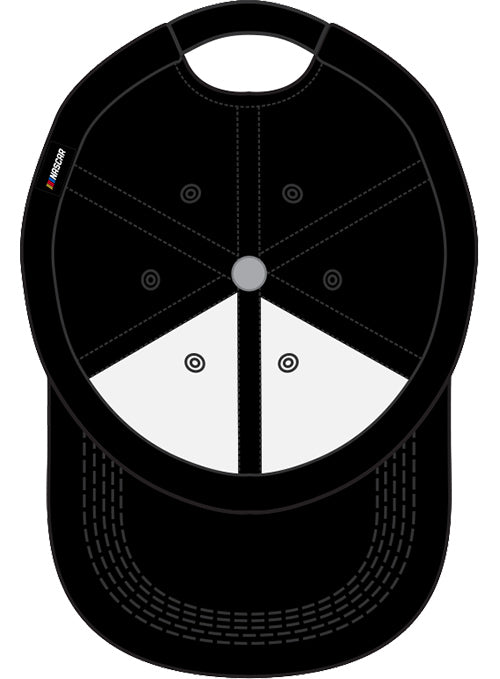2026 Youth Talladega Superspeedway Flame Hat in Black - Interior View