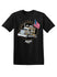 Youth Talladega Truck T-Shirt in Black - Front View