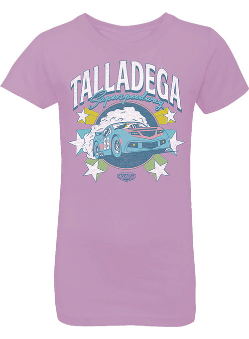 Youth Girls Talladega Superspeedway Pop Out T-Shirt