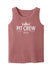 San Diego Weekend Pit Crew Tank Top in Pink - Front View