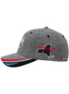 2023 Go Bowling at The Glen Limited Edition Hat in Grey - Left Side View