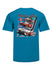 2023 Watkins Glen Triple Header T-Shirt in Blue - Back View