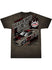 2026 Watkins Glen International Ghost Car T-Shirt In Brown - Back View