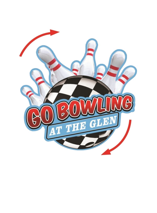 Go Bowling at the Glen Spinning Magnet