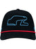 Watkins Glen International Track Outline Rope Hat in black - Front View
