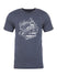 Watkins Glen Retro Car T-Shirt in Blue - Front View