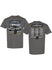 Tyler Reddick Daytona 500 Champion T-Shirt In Grey - Combined Front & Back View