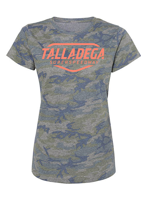 Ladies Talladega Superspeedway Camo T-Shirt
