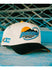 Common Hype x NASCAR Phoenix International Raceway Retro Hat In White & Black - Front View