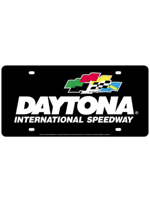 Daytona Metallic License Plate