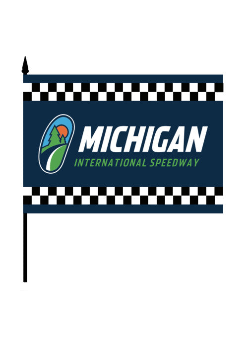 Michigan International Speedway Stick Flag