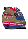 Talladega Superspeedway Full Size Replica Helmet - Right Side View