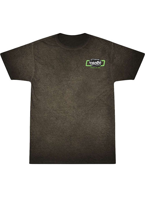 2026 Phoenix Raceway Ghost Car T-Shirt in Black - Front View