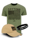 Daytona Americana Hat/Tee Combo