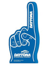 Daytona 500 Foam Finger in Blue and White - Front View