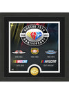 NASCAR 75TH Anniversary Framed Photo with Coin