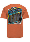 2022 NASCAR Cup Series Past Champions T-shirt in Heather Orange - Back View