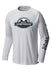Phoenix NASCAR Championship Columbia PFG Terminal Tackle™  Long Sleeve T-shirt in White - Front View