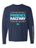 Phoenix Southwestern Long Sleeve T-Shirt in Navy - Front View