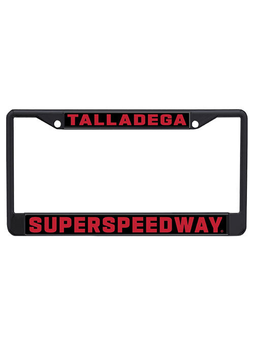 Talladega License Plate Holder in Black