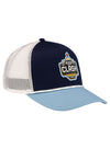 2023 Clash Rope Hat in Navy, White, and Light Blue - Right Side View