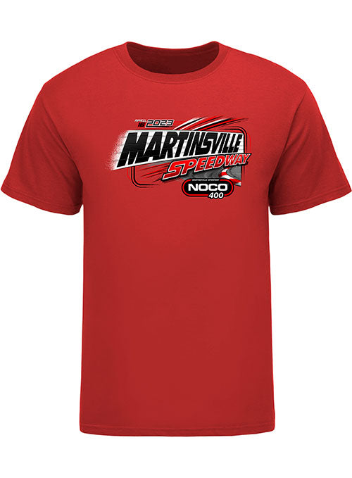 2023 NOCO 400 Event T-Shirt in Red - Front View