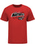 2023 NOCO 400 Event T-Shirt in Red - Front View