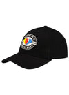 NASCAR 75th Anniversary Structured Black Hat - Left Side View