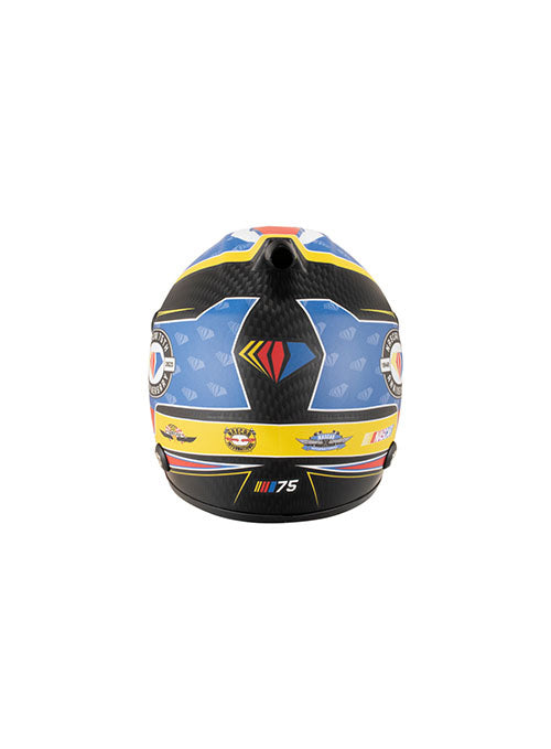 NASCAR 75th Anniversary Mini Replica Helmet - Back View