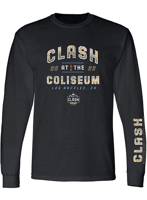 2023 Clash Long Sleeve T-Shirt in Black - Front View