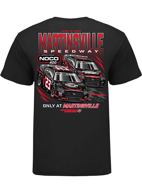 2023 NOCO 400 Ghost Car T-Shirt in Black - Back View
