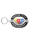 NASCAR 75th Anniversary PVC Keychain
