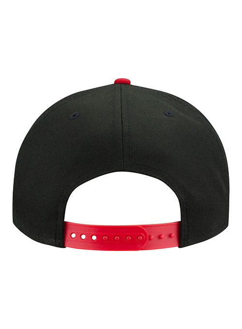 2023 Clash Cali Bear Hat in Black and Red - Back  View