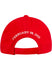 2023 Youth Clash Cali Bear Hat in Red - Back View