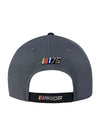 NASCAR 75th Anniversary Carbon Fiber Hat in Black - Back View