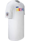 NASCAR Hurley Everyday Patch T-Shirt in White - Right Side View
