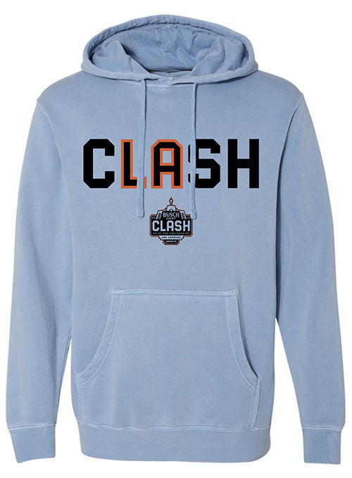 2023 Clash Hooded Sweatshirt in Blue - Front View