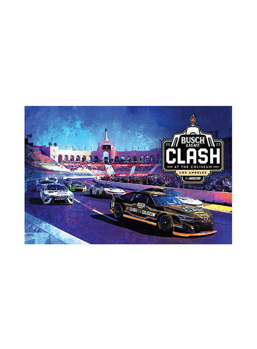 Clash at the Coliseum 2x3 Magnet - Front View