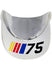 NASCAR 75th Anniversary Gamechanger Hat in Blue and White - Underneath View