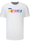 NASCAR Hurley Everyday Patch T-Shirt in White - Front View